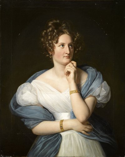 Delphine Gay av Louis Hersent