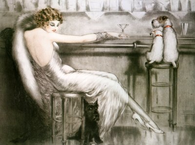 Bok illustration av Louis Icart