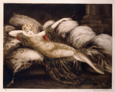 Gyllene slöja av Louis Icart