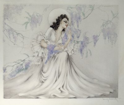 Blåregn av Louis Icart