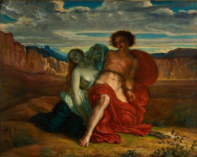 Tortyren av Mezentius, 1864 av Louis Janmot