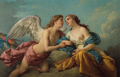 Allegori om beröring av Louis Jean Francois I Lagrenee
