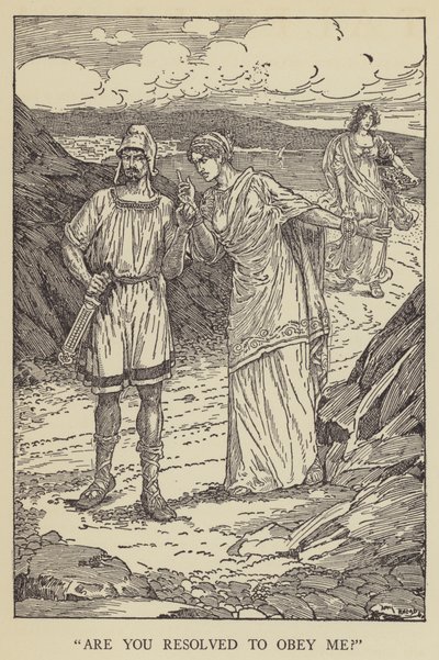 Är du fast besluten att lyda mig? av Louis John Rhead