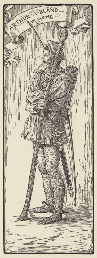 Arthur A Bland, The Tanner av Louis John Rhead