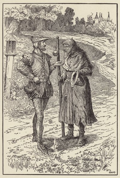 Kom, byt ut dina kläder mot mina, gamle man av Louis John Rhead