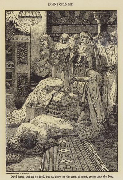 Davids barn dör av Louis John Rhead