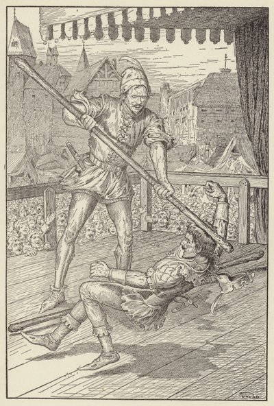 Han slog Eric full och fyrkantig på skallen av Louis John Rhead