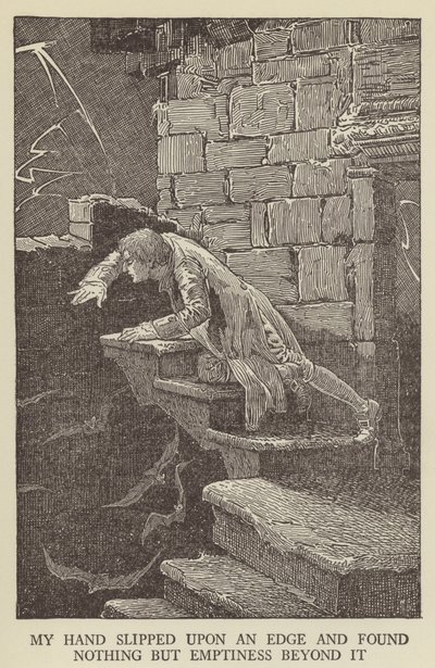 Illustration för Kidnapped av Robert Louis Stevenson av Louis John Rhead