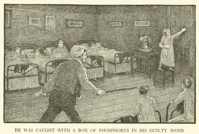 Illustration för Tom Browns skoldagar (gravyr) av Louis John Rhead