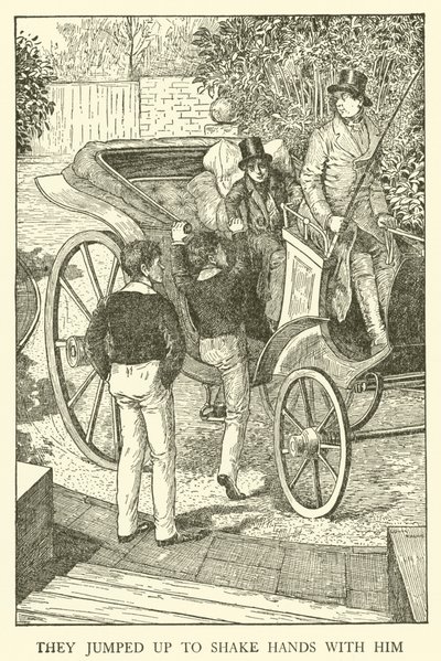 Illustration för Tom Browns skoldagar (gravyr) av Louis John Rhead