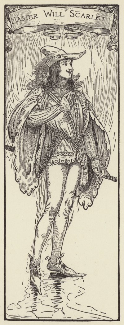 Mästare Will Scarlet av Louis John Rhead