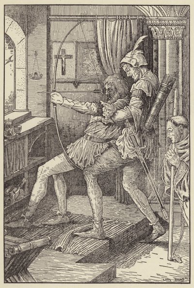 Robin skjuter sitt sista skaft av Louis John Rhead