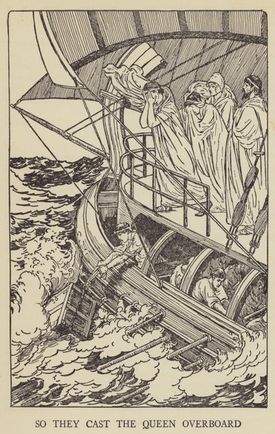 Så de kastade drottningen överbord av Louis John Rhead