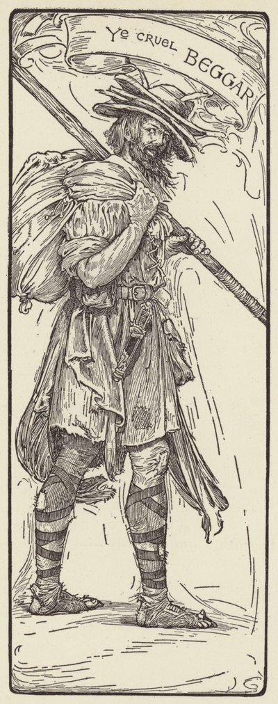 Den grymma tiggaren av Louis John Rhead