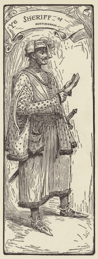 Sheriffen i Nottingham av Louis John Rhead