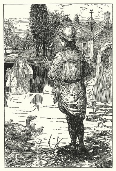 Vattenfen (litho) av Louis John Rhead
