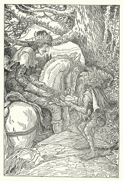 Livets vatten (litho) av Louis John Rhead