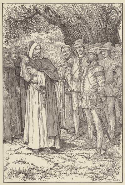 Kungen började kavla upp ärmen av Louis John Rhead