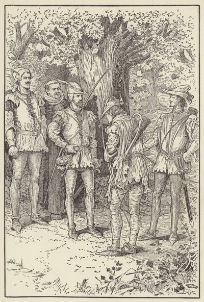 Vi finner dig bedrövad och nedslagen av Louis John Rhead