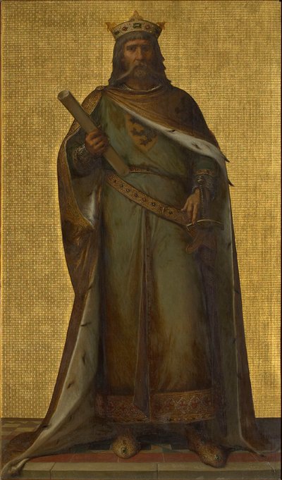 Filip I av Alsace, 1872-1877. av Louis Joseph Gallait