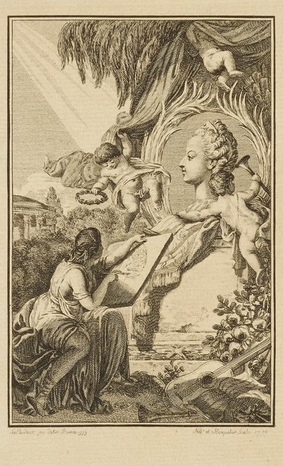 Utan titel av Louis Joseph I Masquelier