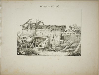 Bruk vid Gravelle, II av Louis Jules Frederic Villeneuve