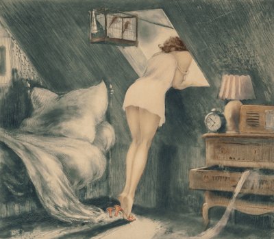 Vindsrum, 1940. av Louis Justin Laurent Icart