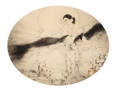 The Lady of the Camellias, 1927. av Louis Justin Laurent Icart