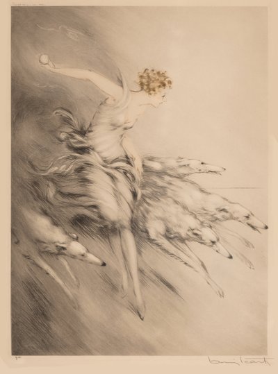 Älgen, 1928. av Louis Justin Laurent Icart
