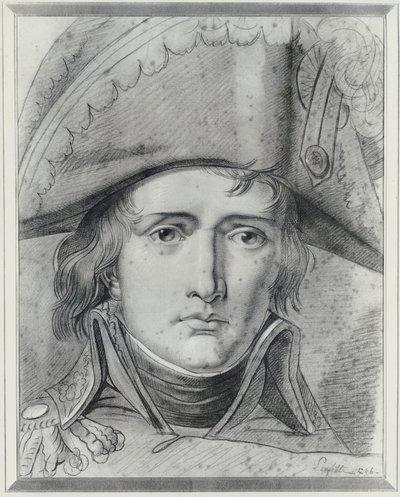 Porträtt av general Bonaparte, 1796 av Louis Lafitte