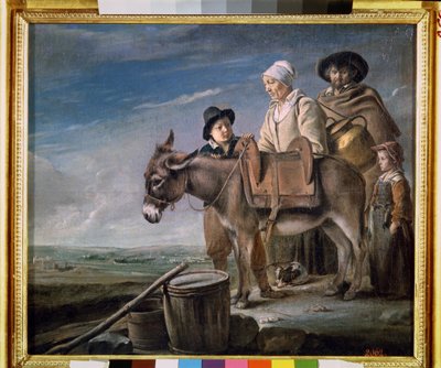 Mjölkerskans familj. (The Milkmaid