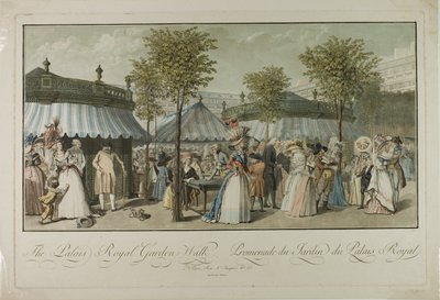 Palais Royal Garden Walk av Louis Lecoeur