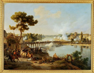 Slaget vid Lodi (flämtande) av Louis Lejeune