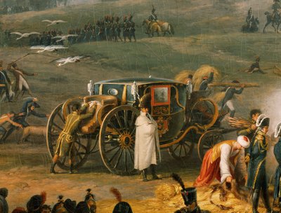 Napoleons läger inför slaget vid Austerlitz (flämtande) av Louis Lejeune