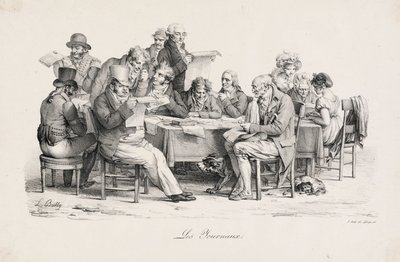 Tidningarna av Louis Leopold Boilly