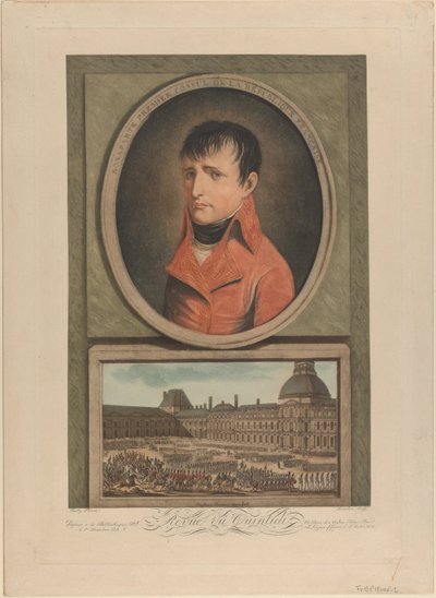 Napoleon Bonaparte som Frankrikes förste konsul, 1802 av Louis Leopold Boilly