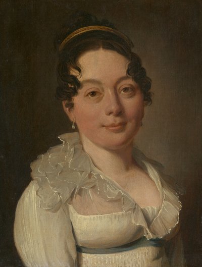 Porträtt av en kvinna. av Louis Leopold Boilly