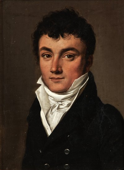 Porträtt av en ung man av Louis Leopold Boilly