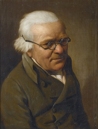 Porträtt av en man som bär glasögon par Boilly, Louis-Leopold (1761-1845). Olja på duk, storlek: 21,9x17 av Louis Leopold Boilly