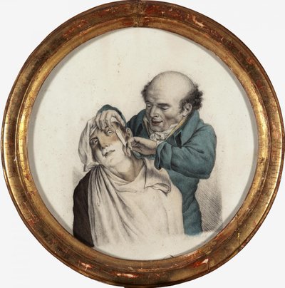 Skicklig frisör, 1823 av Louis Leopold Boilly