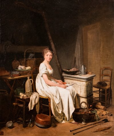Kocken, ca 1789-1799 (olja på duk) av Louis Leopold Boilly