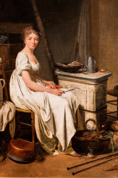Kocken, ca 1789-1799 (olja på duk) av Louis Leopold Boilly