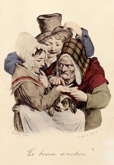 Det lyckliga äventyrets gravyr av Louis-Leopold Boilly (Louis Leopold Boilly av Louis Leopold Boilly