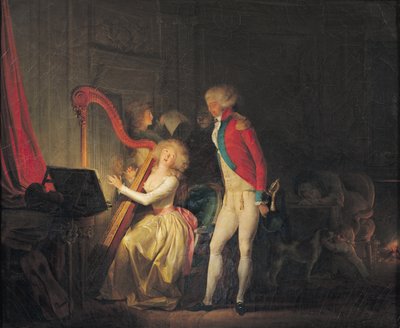 Den improviserade konserten, eller The Price of Harmony av Louis Leopold Boilly
