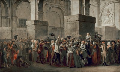 Jean-Paul Marats triumf (målning) av Louis Leopold Boilly