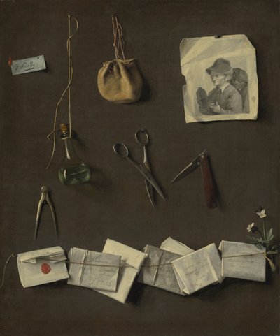 Diverse föremål, c.1785 av Louis Leopold Boilly
