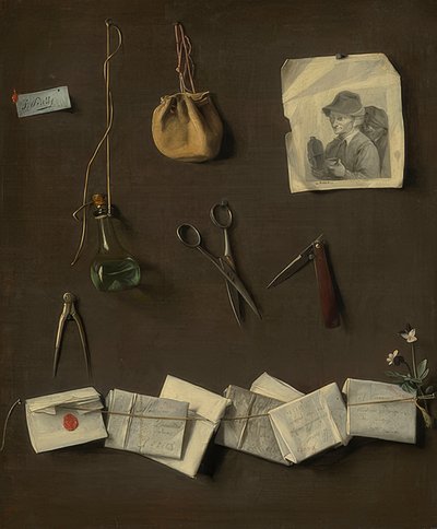 Olika föremål. Omkring 1785 av Louis Leopold Boilly