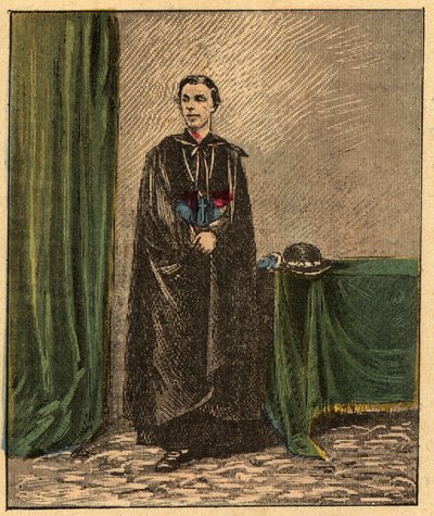 Louis-Gaston de Segur (Louis Gaston de Segur) (1844-1879) Fransk biskop - - Gravyr från "" Religiös undervisning vid ögonen. Underbart album” av Louis Maitrejean och Georget Ramond - Frankrike 1910 av Louis Maitrejean