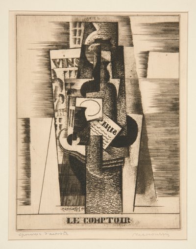 Bänken av Louis Marcoussis
