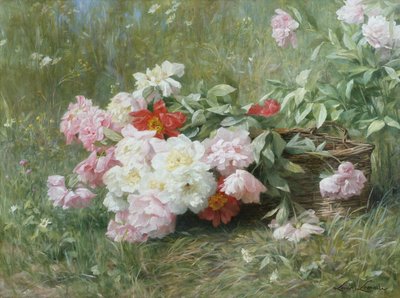 Nyklippta blommor av Louis Marie Lemaire
